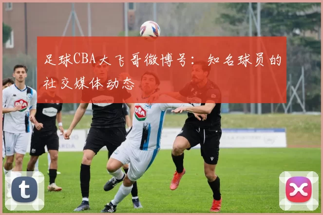 足球CBA大飞哥微博号：知名球员的社交媒体动态