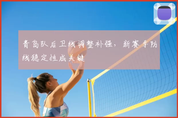 青岛队后卫线调整补强,新赛季防线稳定性成关键